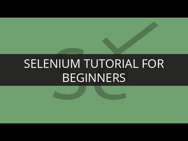 Selenium Tutorial for Beginners - Part 2 | IDE, RC, Webdriver and Grid | Selenium Tutorial | Edureka