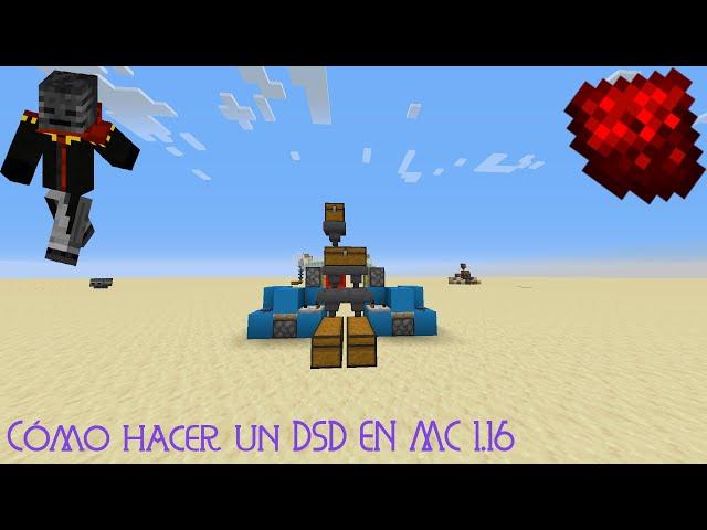 Cómo hacer un DSD | Minecraft 1.7 - 1.18+