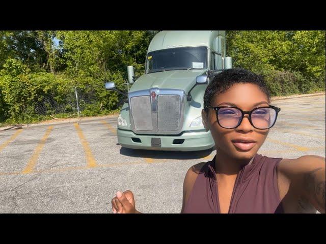 Female Truck Driver. My Very Own Truck! Let’s Tour it and Register it in the state of GA