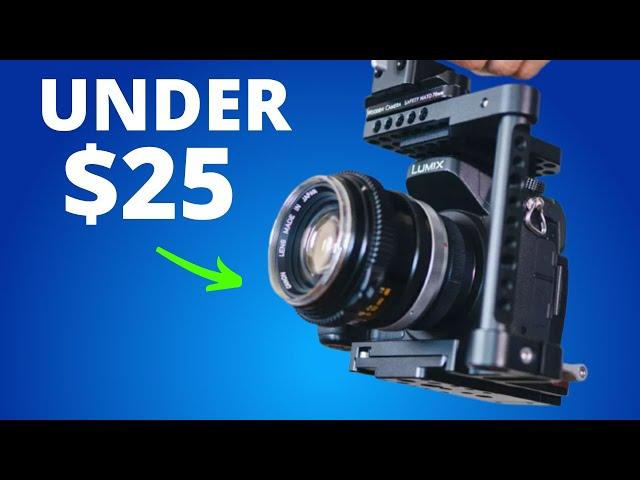 Budget FILMMAKING Camera Gear Under $25