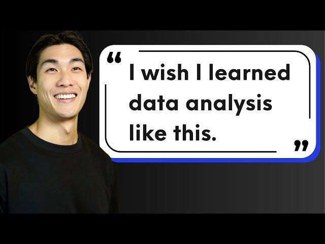 How to ACTUALLY become a data analyst? | Data Analyst Roadmap 2024