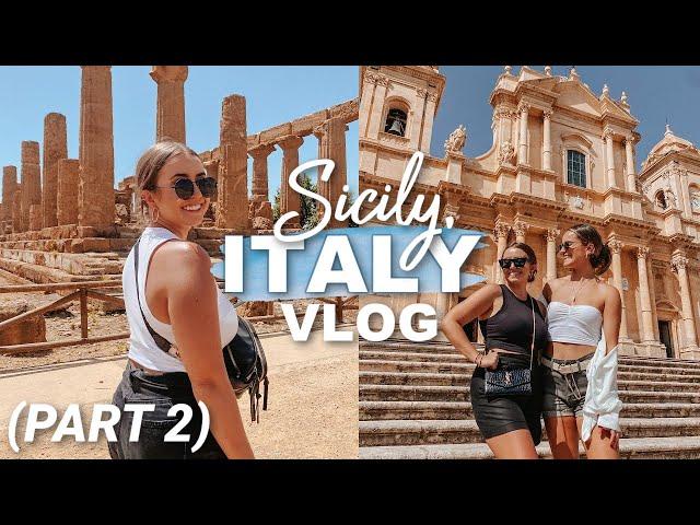 4 days in ITALY! sicily travel vlog (part 2) | morgan yates