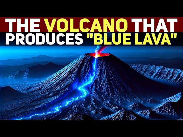 The Geology and Mineral Deposits Behind The Volcano That Produces Rare Blue Flames