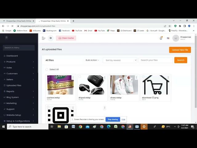 Ecommerce Website Admin Panel Demo