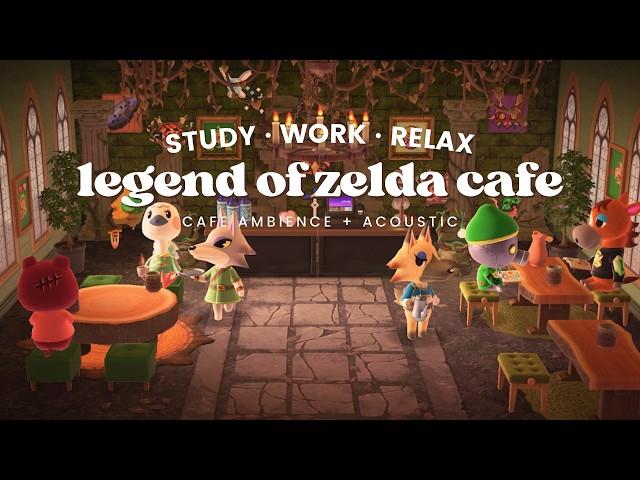 Legend of Zelda Inspired Café  1 Hour Zelda Jazz Covers No Ads  VGM | Studying Music | Work Aid 