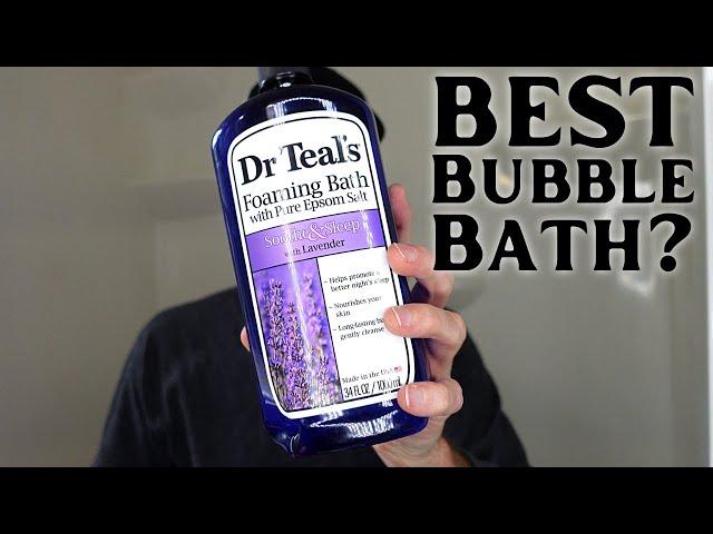 Dr Teal's Foaming Bath with Pure Epsom Salt, Soothe & Sleep with Lavender