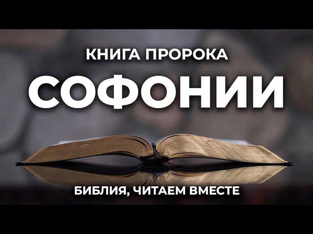 Книга пророка Софонии. Читаем Библию вместе. УНИКАЛЬНАЯ  АУДИОБИБЛИЯ