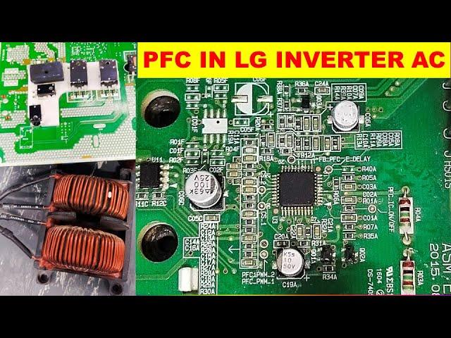 {972i} PFC section in LG Inverter AC outdoor unit board