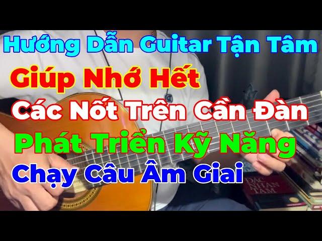 Bài Tập Giúp Nhớ Hết Các Nốt Trên Cần Đàn và Phát Triển Kỹ Năng Chạy Câu ÂM GIAI Tự Nhiên