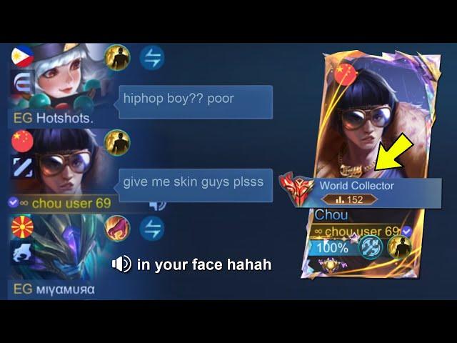 I PRETEND POOR KID IN RANKED AND THIS HAPPENED... (OPEN MIC) - Mobile Legends