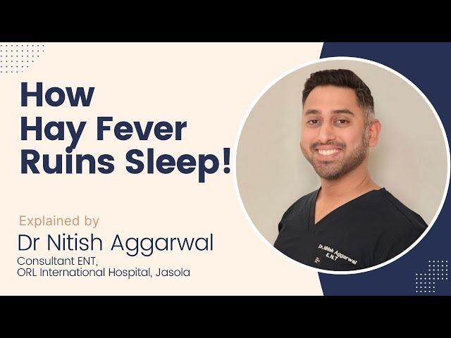 How Hay Fever Stops You from Sleeping! | THIP Media