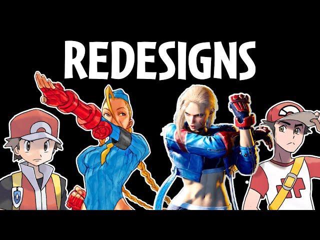 Video Game Character Redesigns