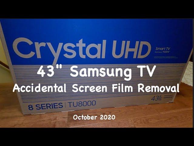 Samsung TV Screen Film - DO NOT REMOVE