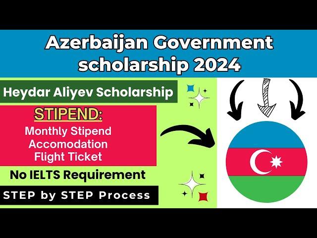 How to apply in Azerbaijan Government Scholarship 2024-Fully funded Heydar Aliyev Scholarship