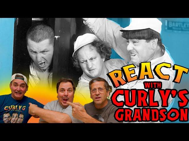 The THREE STOOGES REACT w/ @CurlysGrandson Ep. 9 - "Pardon My Scotch"