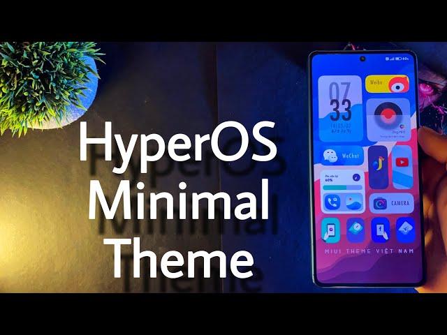 HyperOS Minimal Theme For Any Xiaomi Devices | New System Ui | #hyperos2 #hyperos