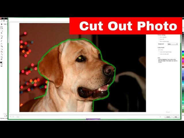 Background Removal in CorelDraw/Corel Photo Paint