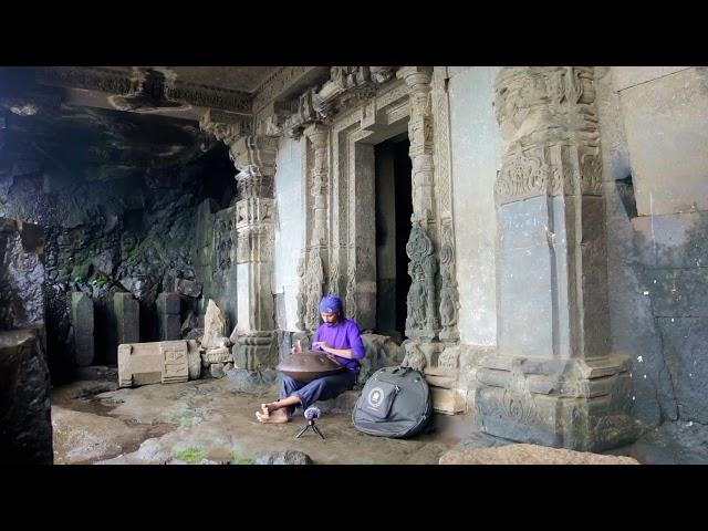 sound healing music | Glimpse of Horizon | handpam music video | @divinesoundbydineshgohil