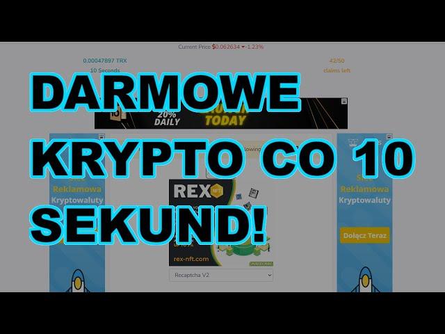 Najwygodniejszy kranik kryptowalut! | Krypto co 10 sekund!