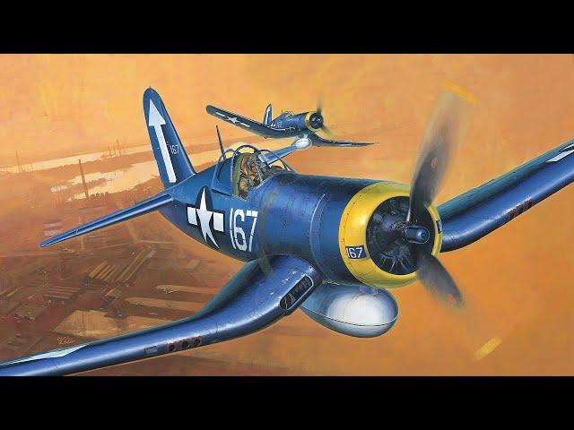 Монстр из коробки 1:72. F4U-1D Corsair. Battle: Hasegawa VS Academy.