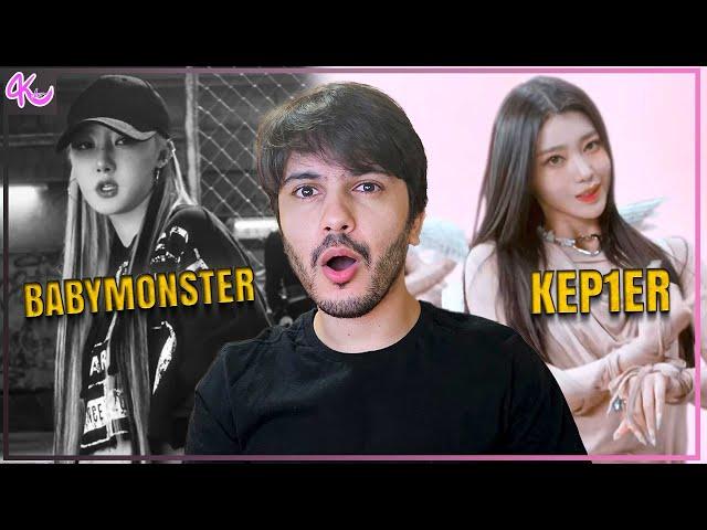 REAGINDO AO BABYMONSTER e KEP1ER - CLICK CLACK, DRIP e TIPI-TAP