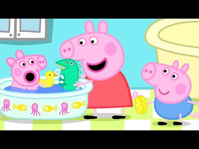 Peppa Pig Meets the BABY  | Peppa & George: Baby Adventures  | Full Episodes | 20 Minutes
