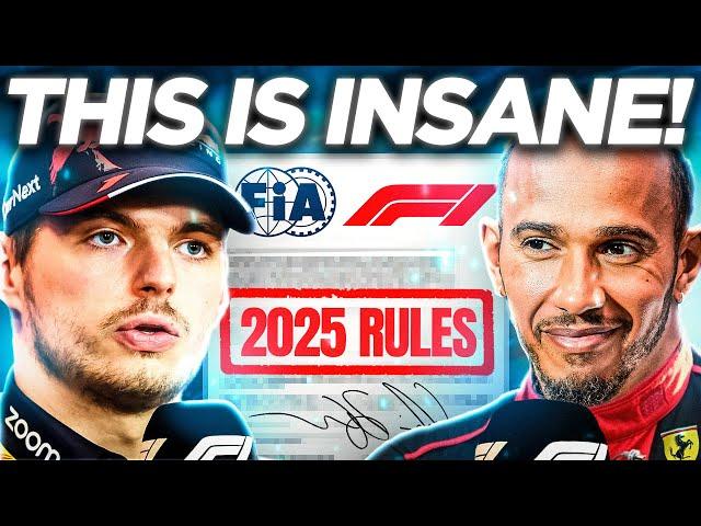 F1 Drivers GO NUTS After F1’s NEW 2025 RULES & What They CHANGED Is SHOCKING!