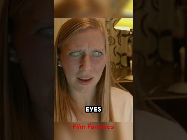 A woman's mouth and eyes suddenly disappeared #filmfanatics #movieclips #movieexplained