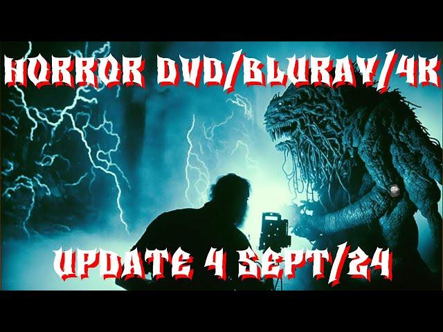 Horror DVD/Bluray/4K Update 4 Sept/24