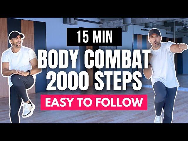 Body Combat Workout at Home Beginner | 2000 Steps