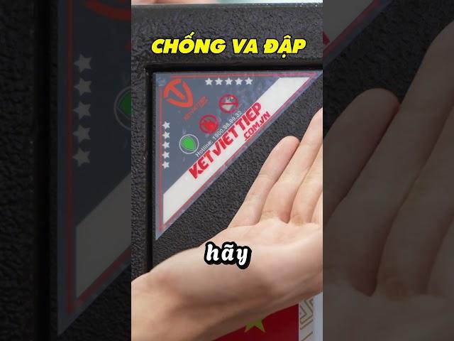 Mẹo hay phân biệt két sắt thật giả trong 20s