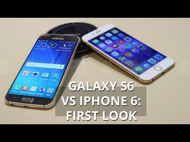 Samsung Galaxy S6 vs Apple iPhone 6: first look