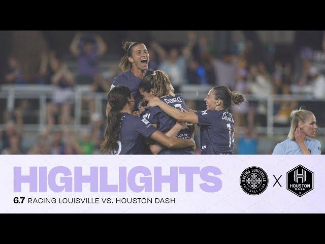 Highlights from Racing Louisville's 2-0 win over Houston