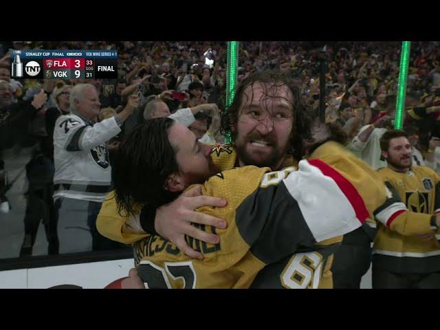 THE MOMENT THE GOLDEN KNIGHTS WON THE 2023 STANLEY CUP FINAL 