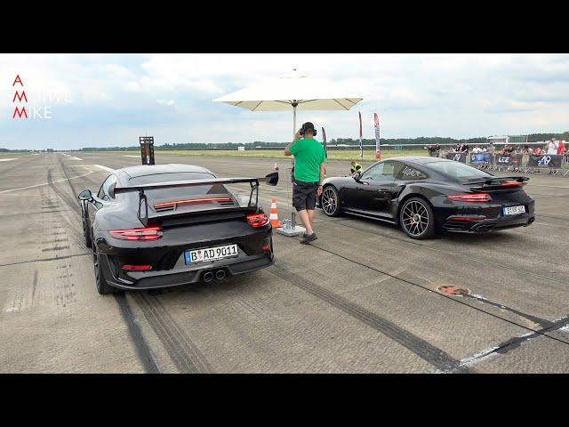 Modified Cars Drag Racing - Super Kart, Golf 4 R30 Turbo, 900HP Huracan Twin Turbo, 1400HP Golf 2