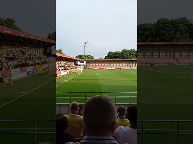 Salford 0-2 PNE, inside the Peninsula Stadium (Salford A)