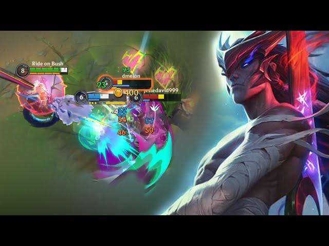 WILD RIFT YONE MID LANE GAMEPLAY IN SEASON 14 (BUILD & RUNES)