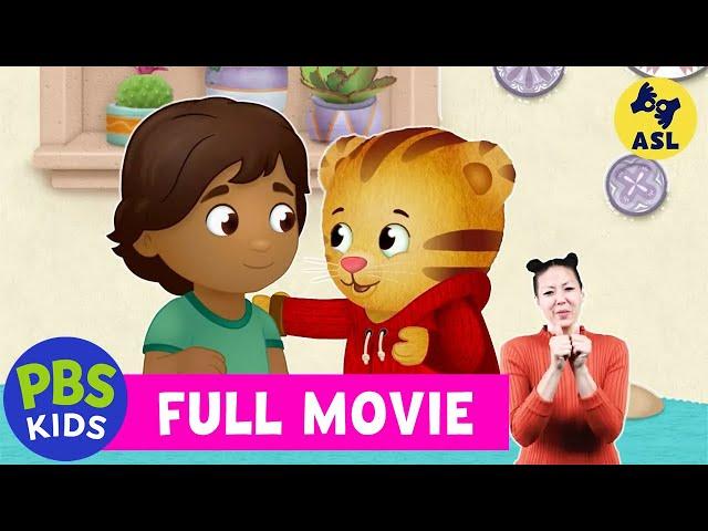 Daniel Tiger's Neighborhood MOVIE | Daniel Visits a New Neighborhood (ASL) | PBS KIDS