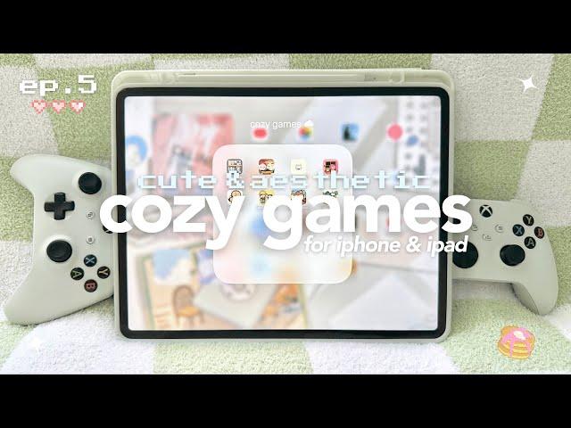 cozy games for ios ️ | cute & aesthetic mobile games for iphone & ipad