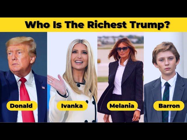 Who are the richest Trump family members? Melania, Ivanka, Tiffany, Barron Trump Net worth 2022