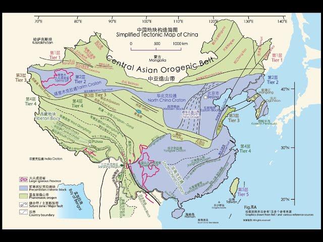 中国地块解读-与地质愛好者一起探索 - 2