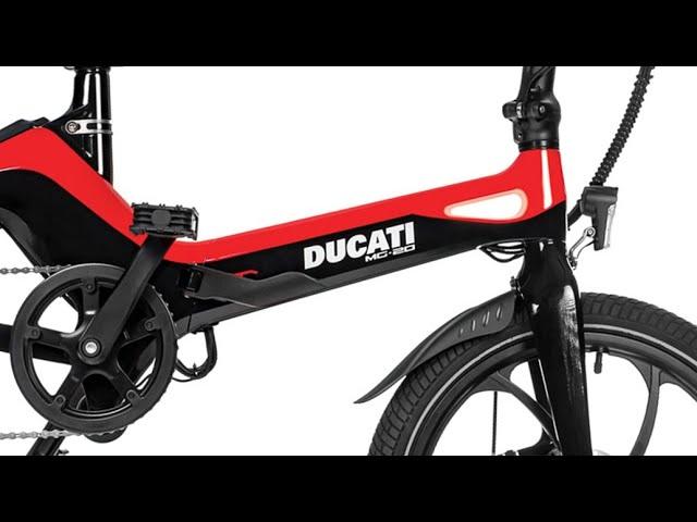 Ducati MG 20 folding e bicycle