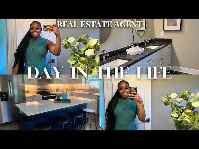 DAY IN THE LIFE OF A REAL ESTATE AGENT/REALTOR | Realistic Vlog