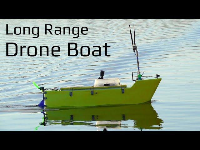 Long Range Autonomous Drone Boat - Build and Tuning