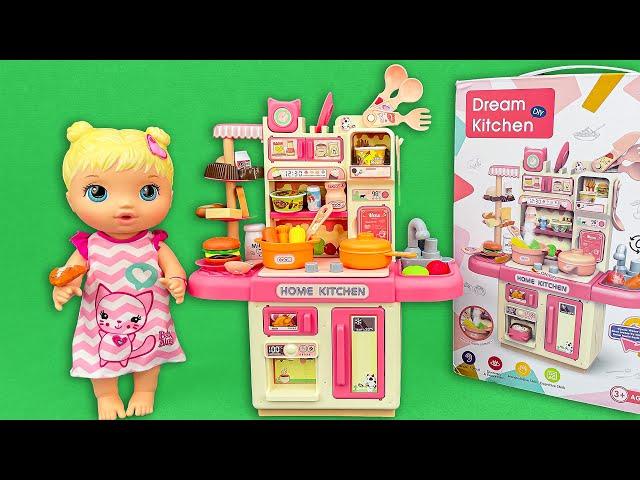 73 Minutes Satisfying With Baby Dream Kitchen Toy  Kitchen Toy Unboxing ASMR