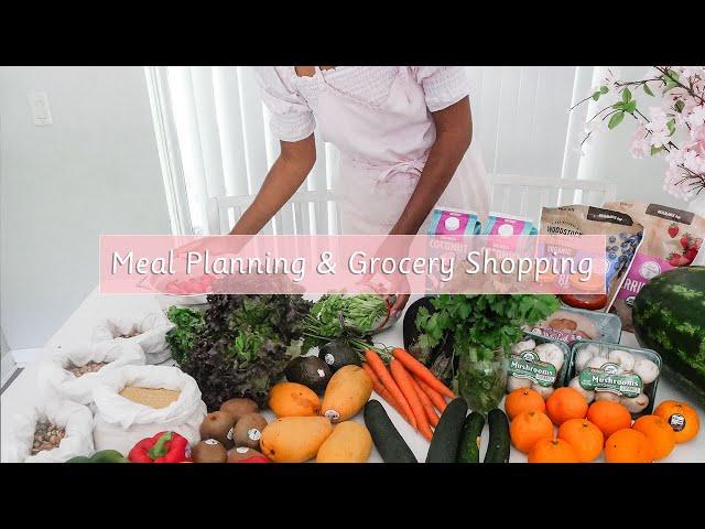 Meal Planning & Grocery Shopping | Homemaking | Cook with Me | Black Homemaker