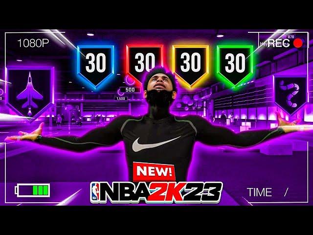 *NEW* FASTEST WAY TO GET MAXED BADGES IN UNDER 24 HOURS on NBA 2K23 (INSTANT BADGE METHOD)