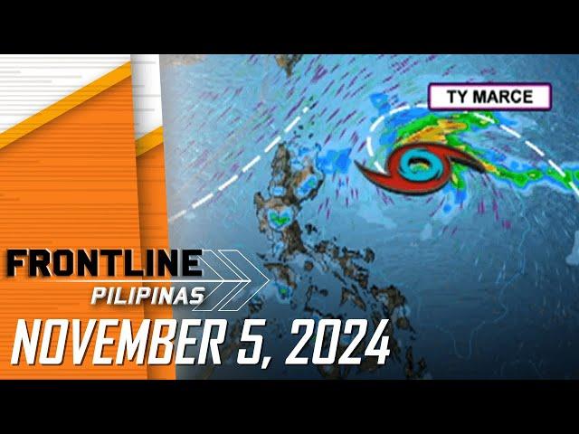 FRONTLINE PILIPINAS LIVESTREAM | November 5, 2024