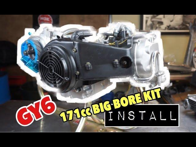 How to install a big bore kit GY6 171cc / 172cc (61mm). EVERYTHING YOU NEED TO KNOW!