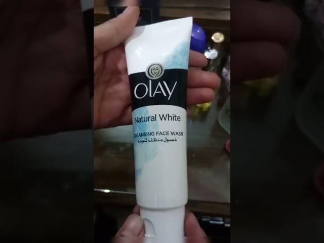 OLAY  Natural White Cleansing Face Wash #naturalwhite #facewash #cleansing